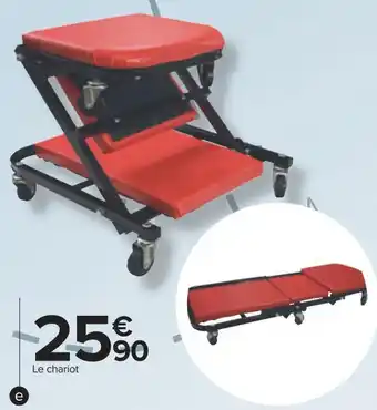Chariot de visite mécanicien 2 en 1