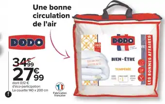 Dodo couette "bien-être"