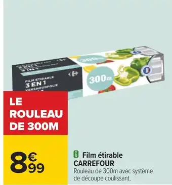 Carrefour film étirable