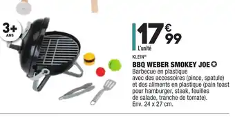 ALDI BBQ Weber Smokey Joe offre
