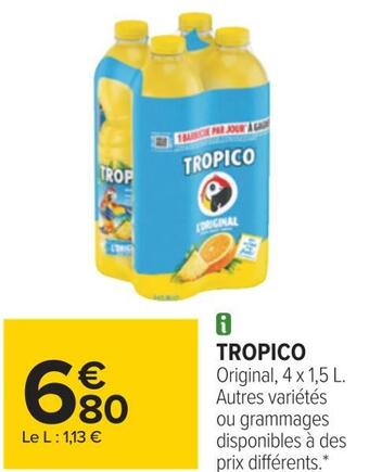 Carrefour Tropico offre