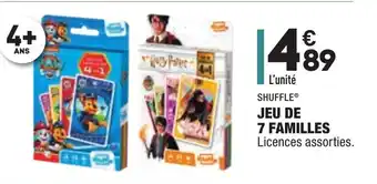 ALDI Jeu de 7 Familles offre