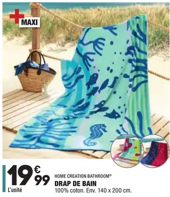 ALDI Drap de bain offre