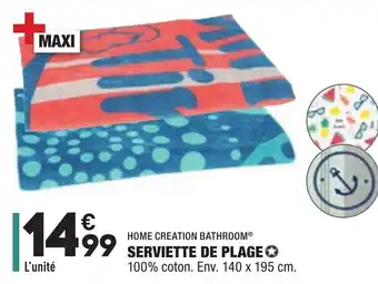 ALDI Serviette de plage offre