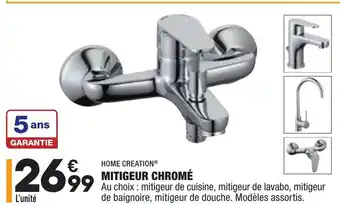 ALDI Mitigeur chromé offre