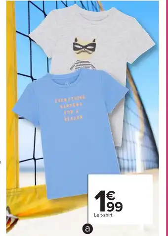 Carrefour T-shirt Garçon offre
