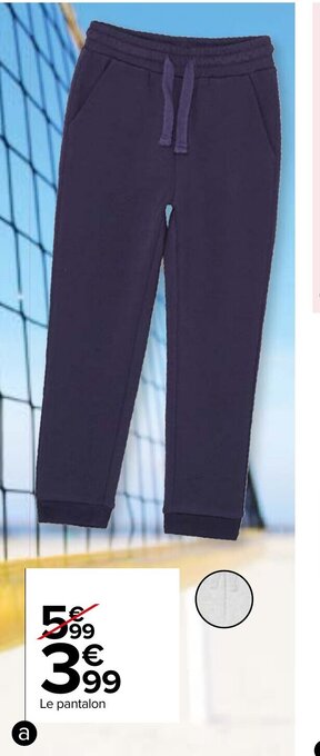 Carrefour Pantalon Garçon offre