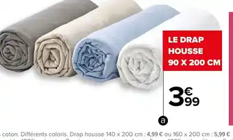 Carrefour Linge de Lit Jersey Polycoton offre