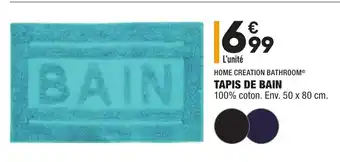 ALDI Tapis de bain offre