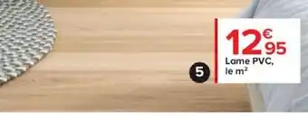 Castorama Lampe PVC Adhesive Poprock offre