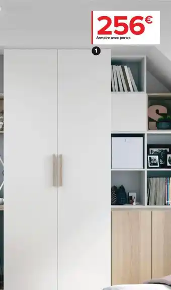 Castorama Armoire Avec Portes offre
