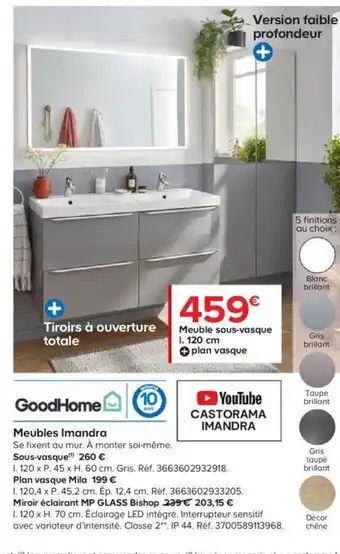 Castorama Meubles Imandra offre
