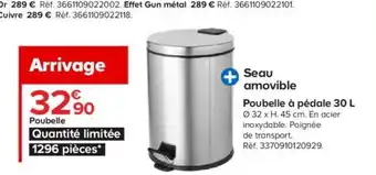 Castorama Poubelle offre