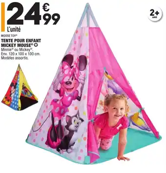 Tente pour enfant mickey mouse