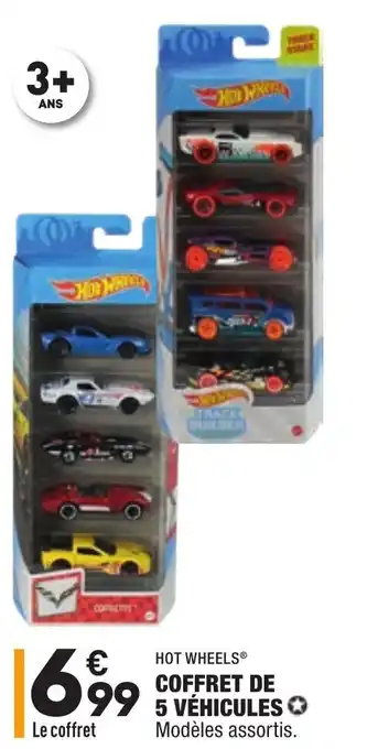 ALDI Coffret de 5 véhicules offre