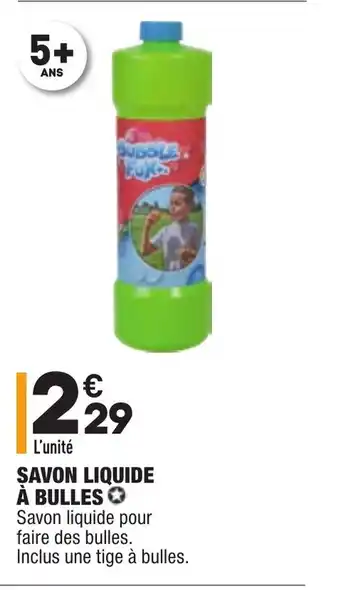 ALDI Savon liquide à bulles offre