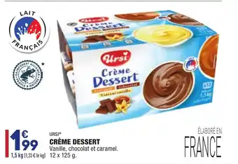 ALDI Crème dessert offre