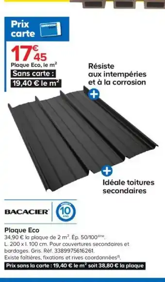 Castorama Plaque Eco offre