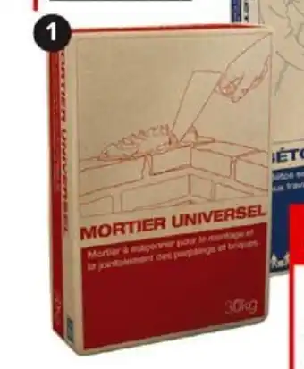 Castorama Mortier offre