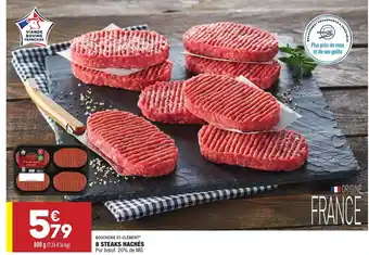 ALDI 8 Steaks hachés offre