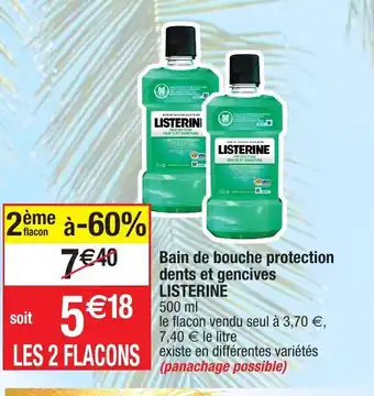 Migros Bain de bouche protection dents et gencives offre