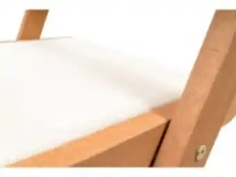 E.Leclerc Brico Chaise pliante en bois exotique "seoul" - maple - beige - lot de 2 offre