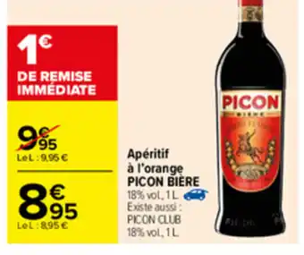Carrefour Apéritif à l'orange Picon Bière offre
