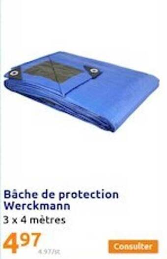Bâche de protection werckmann