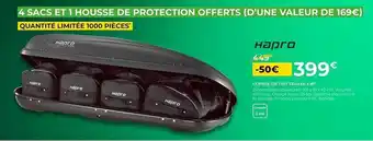 Feu Vert Coffre de toit traxer 6.6 hapro offre
