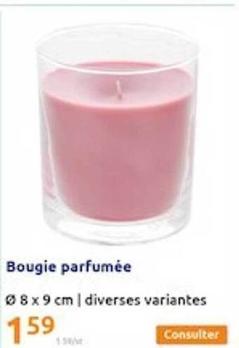 Action Bougie parfumée offre