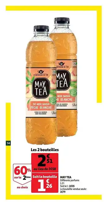 Auchan May tea offre