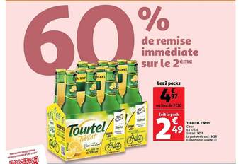 Auchan Tourtel twist offre