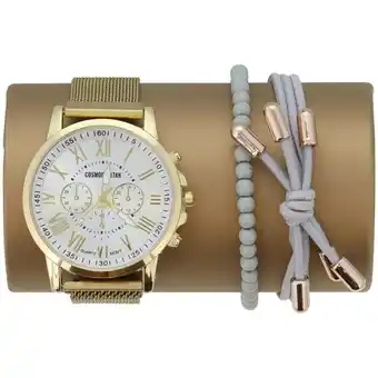 Action Coffret cadeau avec montre Cosmopolitan offre