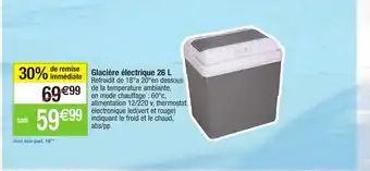 Migros Glacière èlectrique 26 L offre