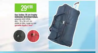 Sac trolley 76 cm trophy HORIZONTAL INTERNATIONAL