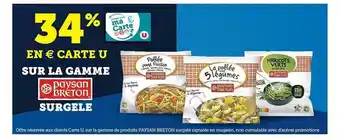 Super U La Gamme Paysan Breton offre