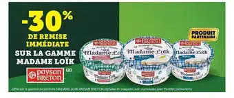 Super U La Gamme Madame Loïk Paysan Breton offre