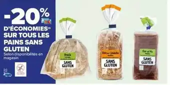 Pains sans gluten