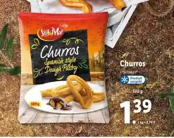 Lidl Sol mar churros offre