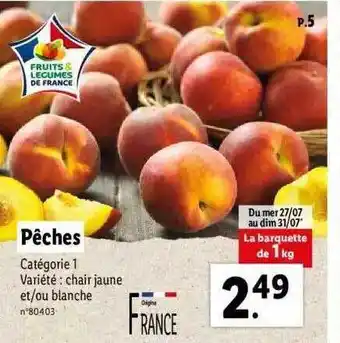 Lidl Pêche offre