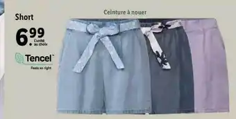 Lidl Tencel short offre