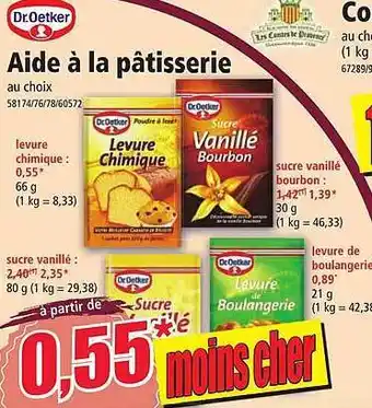 Norma Dr oetker aide à la pâtisserie offre