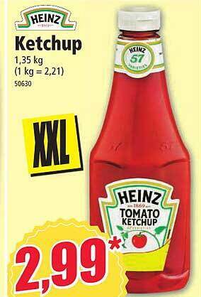 Norma Heinz ketchup offre