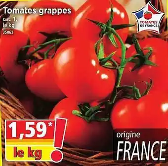 Norma Tomates grappes offre