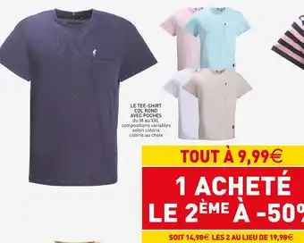Stokomani Gentleman farmer le tee-shirt col rond avec poches offre