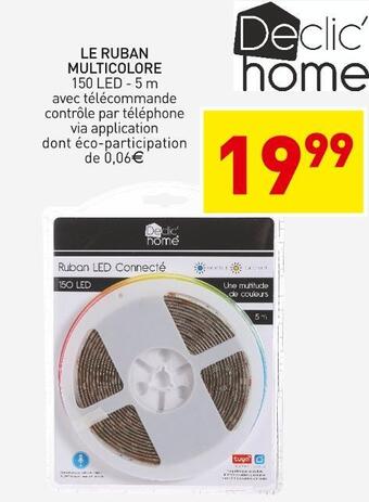 Declic'home le ruban multicolore