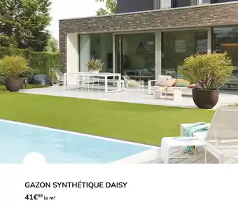 Gazon synthétique daisy