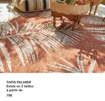 Tapis palmier