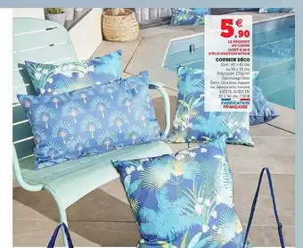 Super U Coussin Déco offre