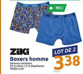 Boxers Homme Ziki